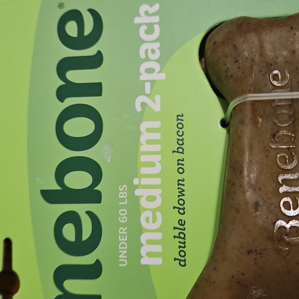 Benebone Medium 2-Pack Dog Dental Chew Toys - Picture 2 of 6